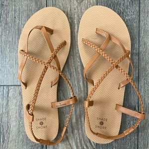 Shade & Shore gladiator sandals